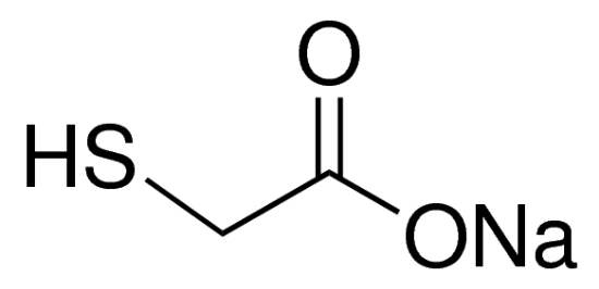 图片 硫代乙醇酸钠 [巯基乙酸钠]，Sodium thioglycolate；≥96.5% (iodometric)
