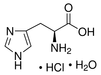 图片 L-组氨酸单盐酸盐一水合物，L-Histidine monohydrochloride monohydrate；≥99.0% (AT)