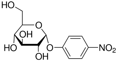 图片 4-硝基苯基 α-D-吡喃葡萄糖苷，p-Nitrophenyl-α-D-glucopyranoside [α-PNPG]；Calbiochem®