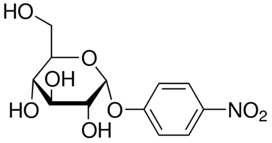 图片 4-硝基苯基 α-D-吡喃葡萄糖苷，p-Nitrophenyl-α-D-glucopyranoside [α-PNPG]；Calbiochem®