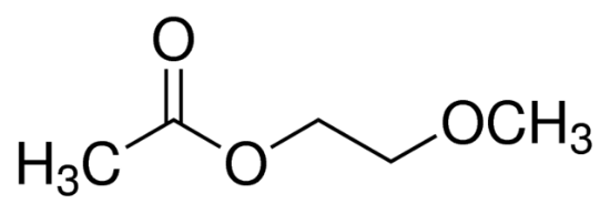 图片 2-甲氧基乙基乙酸酯 [乙二醇甲醚乙酸酯]，2-Methoxyethyl acetate；reagent grade, 98%