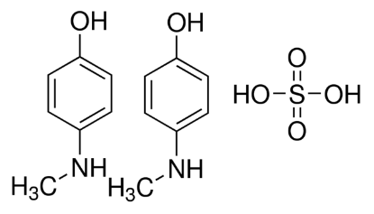 图片 4-(甲氨基)苯酚半硫酸盐 [米吐尔]，4-(Methylamino)phenol hemisulfate salt [ECOL™, Metol]；ACS reagent, 99%
