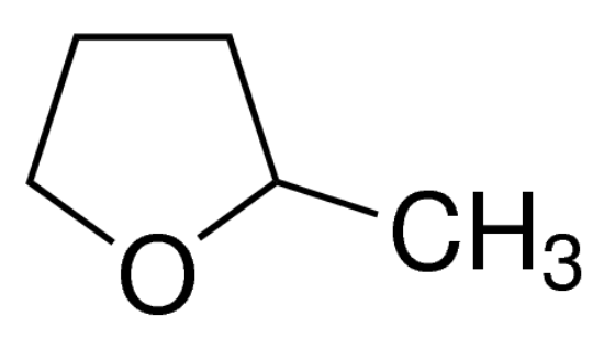 图片 2-甲基四氢呋喃，2-Methyltetrahydrofuran [2-MeTHF, 2-MTHF]；BioRenewable, ReagentPlus®, ≥99.5%, contains 150-400 ppm BHT as stabilizer