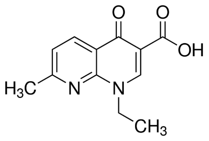 图片 萘啶酸 [萘啶酮酸]，Nalidixic acid；≥98%