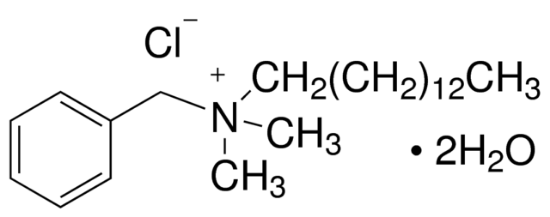 图片 苄基二甲基十四烷基氯化铵二水合物, Benzyldimethyltetradecylammonium chloride dihydrate；98%