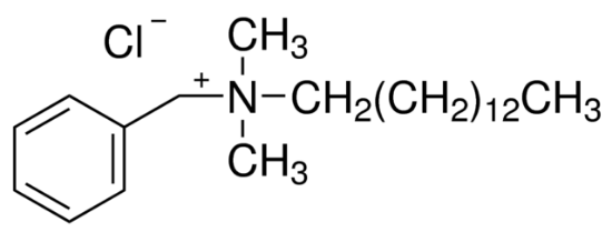 图片 苄基二甲基十四烷基氯化铵，Benzyldimethyltetradecylammonium chloride [BTDACl]；anhydrous, ≥99.0% (AT)