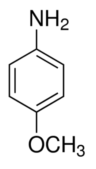 图片 p-茴香胺 [对茴香胺]，p-Anisidine；99%