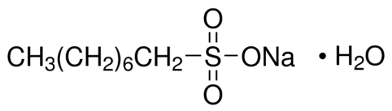 图片 1-辛烷磺酸钠一水合物，Sodium 1-octanesulfonate monohydrate [NaOS]；suitable for ion pair chromatography, LiChropur™, ≥99.0% (T)
