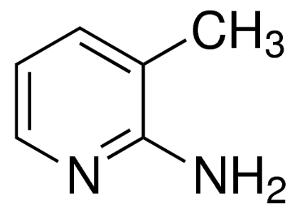 图片 2-氨基-3-甲基吡啶，2-Amino-3-methylpyridine；95%