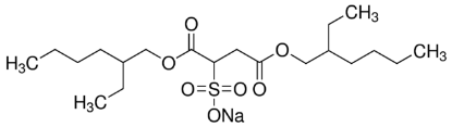 图片 多库酯钠盐，Dioctyl sulfosuccinate sodium salt [AOT, DOSS]；meets USP testing specifications, 99.0-100.5% anhydrous basis