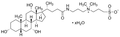 图片 3-[3-(胆酰胺丙基)二甲氨基]丙磺酸水合物 [CHAPS水合物]，CHAPS hydrate；98%