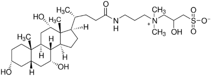 图片 3-[(3-胆胺丙基)二甲基氨基]-2-羟基-1-丙磺酸内盐，CHAPSO；≥98%