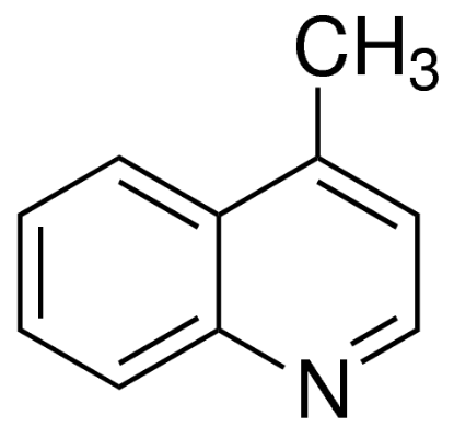 图片 4-甲基喹啉 [勒吡啶]，4-Methylquinoline；≥99%