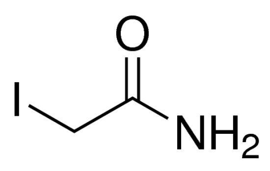 图片 碘代乙酰胺 [碘乙酰胺]，Iodoacetamide；≥99% (NMR), crystalline