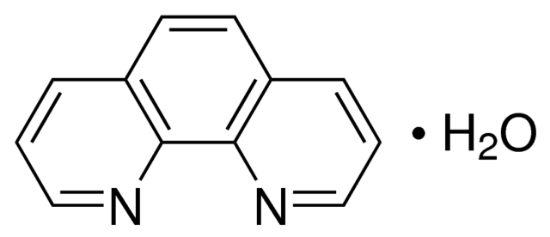 图片 1,10-菲咯啉一水合物 [菲罗啉]，1,10-Phenanthroline monohydrate；ACS reagent, puriss. p.a., ≥99.5% (calc. to the dried substance), for redox titration