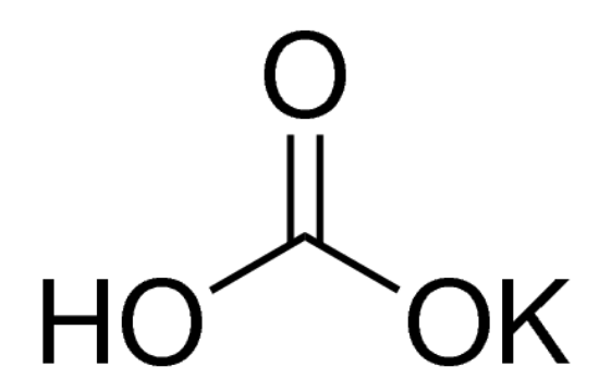 图片 碳酸氢钾，Potassium bicarbonate；ACS reagent, 99.7%, powder, crystals or granules
