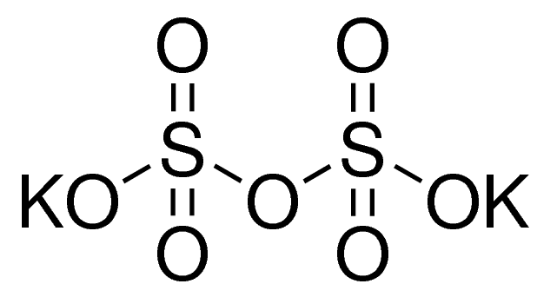 图片 焦硫酸钾，Potassium disulfate；puriss. p.a., ≥97.5% (T)