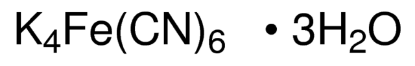 图片 铁氰化钾(II)三水合物，Potassium hexacyanoferrate(II) trihydrate；BioUltra, ≥99.5% (RT)