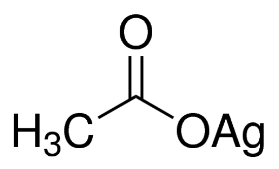 图片 醋酸银 [乙酸银]，Silver acetate；ReagentPlus®, 99%