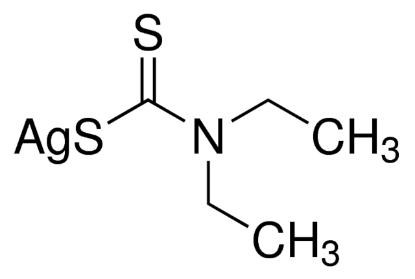 图片 二乙基二硫代氨基甲酸银盐，Silver diethyldithiocarbamate [DETC, AgDDC]；ACS reagent, for the determination of As, ≥99.0%
