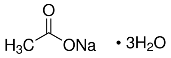 图片 乙酸钠三水合物 [醋酸钠三水合物]，Sodium acetate trihydrate [SAT]；puriss. p.a., ACS reagent, reag. ISO, reag. Ph. Eur., ≥99.5%