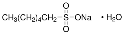 图片 1-己烷磺酸钠一水合物，Sodium 1-hexanesulfonate monohydrate；≥98.0% (T)