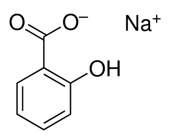 图片 水杨酸钠，Sodium salicylate；puriss. p.a., reag. Ph. Eur., 99.5-101.0% (calc. to the dried substance)