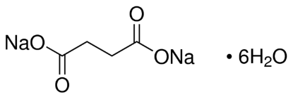 图片 琥珀酸钠六水合物 [丁二酸钠]，Sodium succinate dibasic hexahydrate；BioReagent, suitable for cell culture, suitable for insect cell culture, ≥99%