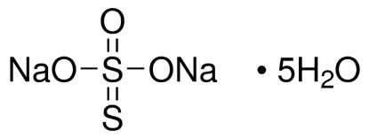 图片 硫代硫酸钠五水合物，Sodium thiosulfate pentahydrate；ReagentPlus®, ≥99.5%