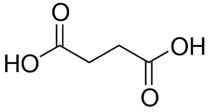 图片 琥珀酸 [丁二酸]，Succinic acid；BioReagent, BioRenewable, suitable for cell culture, suitable for insect cell culture, ≥99.0%