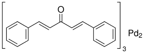 图片 三(二亚苄基丙酮)二钯(0)，Tris(dibenzylideneacetone) dipalladium(0)；Pd2dba3, Pd2(dba)3