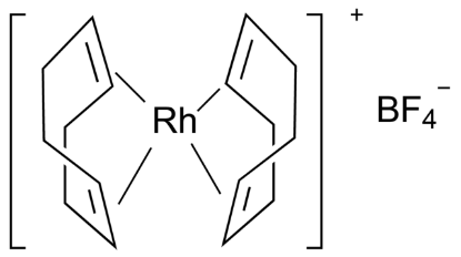 图片 双(1,5-环辛二烯)四氟硼酸铑(I)，Bis(1,5-cyclooctadiene)rhodium(I) tetrafluoroborate