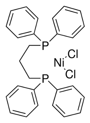 图片 [1,3-双(二苯基膦)丙烷]二氯化镍(II)，[1,3-Bis(diphenylphosphino)propane] dichloronickel(II)；Ni(dppp)Cl2