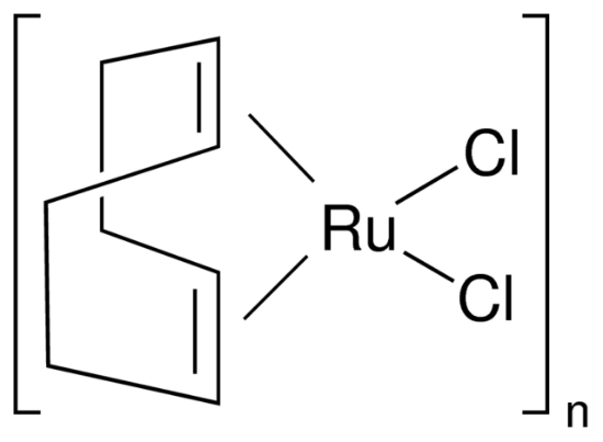 图片 二氯化(环辛基-1,5-二烯)钌聚合物，Dichloro(1,5-cyclooctadiene)ruthenium(II), polymer；Chiralyst P280, 95%