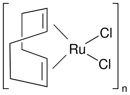 图片 二氯化(环辛基-1,5-二烯)钌聚合物，Dichloro(1,5-cyclooctadiene)ruthenium(II), polymer；95%