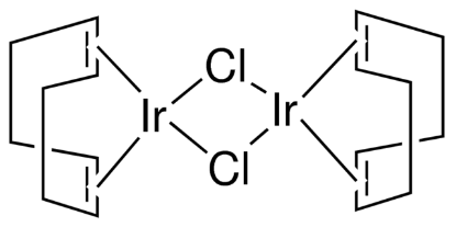 图片 双(1,5-环辛二烯)氯化铱(I)二聚体，Bis(1,5-cyclooctadiene) diiridium(I) dichloride, [Ir(1,5-cod)Cl]2；Umicore, 97%