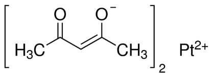 图片 乙酰丙酮铂(II)，Platinum(II) acetylacetonate [Pt(acac)2]；≥99.98% trace metals basis