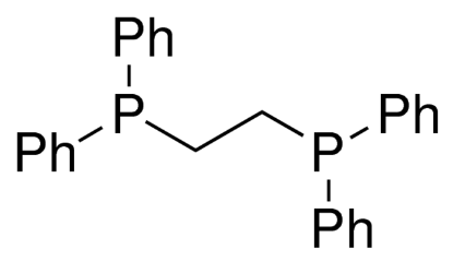 图片 1,2-双(二苯基膦)乙烷，Ethylenebis(diphenylphosphine) [Diphos, DPPE]；99%
