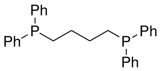 图片 1,4-双(二苯基膦)丁烷，1,4-Bis(diphenylphosphino)butane [dppb]；98%