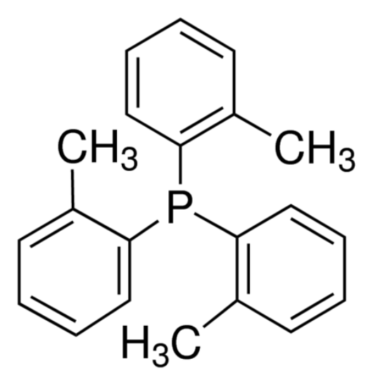图片 三(邻甲基苯基)膦，Tri(o-tolyl)phosphine [P(o-tol)3]；97%