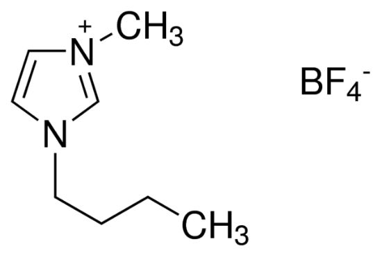 图片 1-丁基-3-甲基咪唑四氟硼酸盐，1-Butyl-3-methylimidazolium tetrafluoroborate [BMIMBF4]；≥97.0% (HPLC)