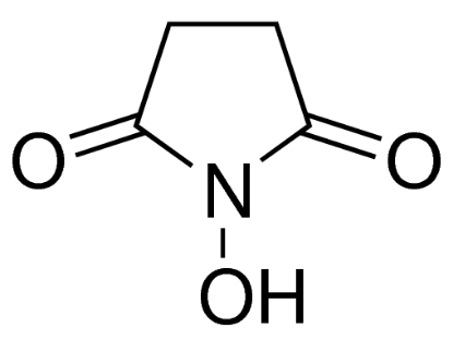 图片 N-羟基丁二酰亚胺 [N-羟基琥珀酰亚胺]，N-Hydroxysuccinimide [NHS, HOSu]；purum, ≥97.0% (T)