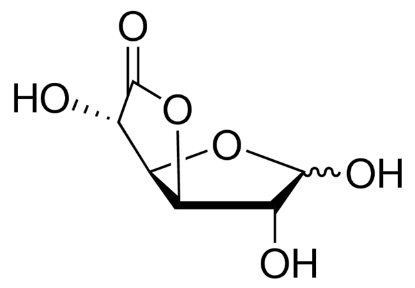 图片 D-葡萄糖醛酸内酯 [葡醛内酯]，D-(+)-Glucuronic acid γ-lactone；analytical standard, ≥99.0% (sum of anomers, GC)