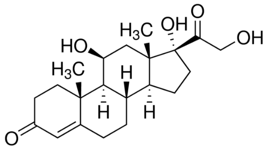 图片 氢化可的松，Hydrocortisone；VETRANAL®, analytical standard, 98-100% (HPLC)