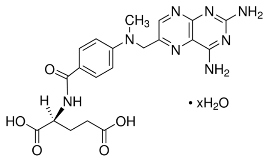 图片 甲氨蝶呤水合物 [氨甲喋呤水合物]，Methotrexate hydrate [MTX hydrate]；USP/NF, meets USP testing specifications, 98.0-102.0%