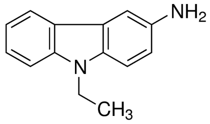 图片 3-氨基-9-乙基咔唑，3-Amino-9-ethylcarbazole [AEC]；≥95% (HPLC), powder