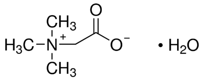 图片 甜菜碱一水合物，Betaine monohydrate；≥99.0% (NT)