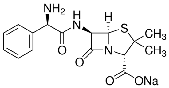 图片 氨苄西林钠盐 [氨苄青霉素钠盐]，Ampicillin sodium salt；powder or crystals, BioReagent, suitable for cell culture