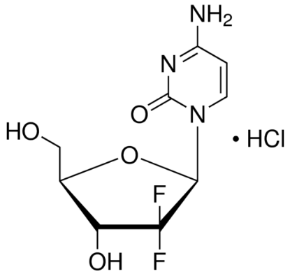 图片 盐酸吉西他滨，Gemcitabine hydrochloride [dFdC, dFdCyd]；≥98% (HPLC)