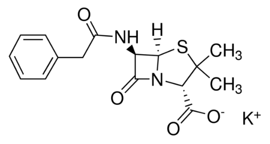 图片 青霉素G钾盐，Penicillin G potassium salt；USP/NF,USP, crystalline powder, 1440-1680 units/mg